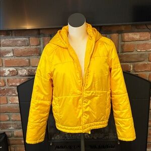 Calvin Klein Jeans Bright Yellow Puffer Jacket